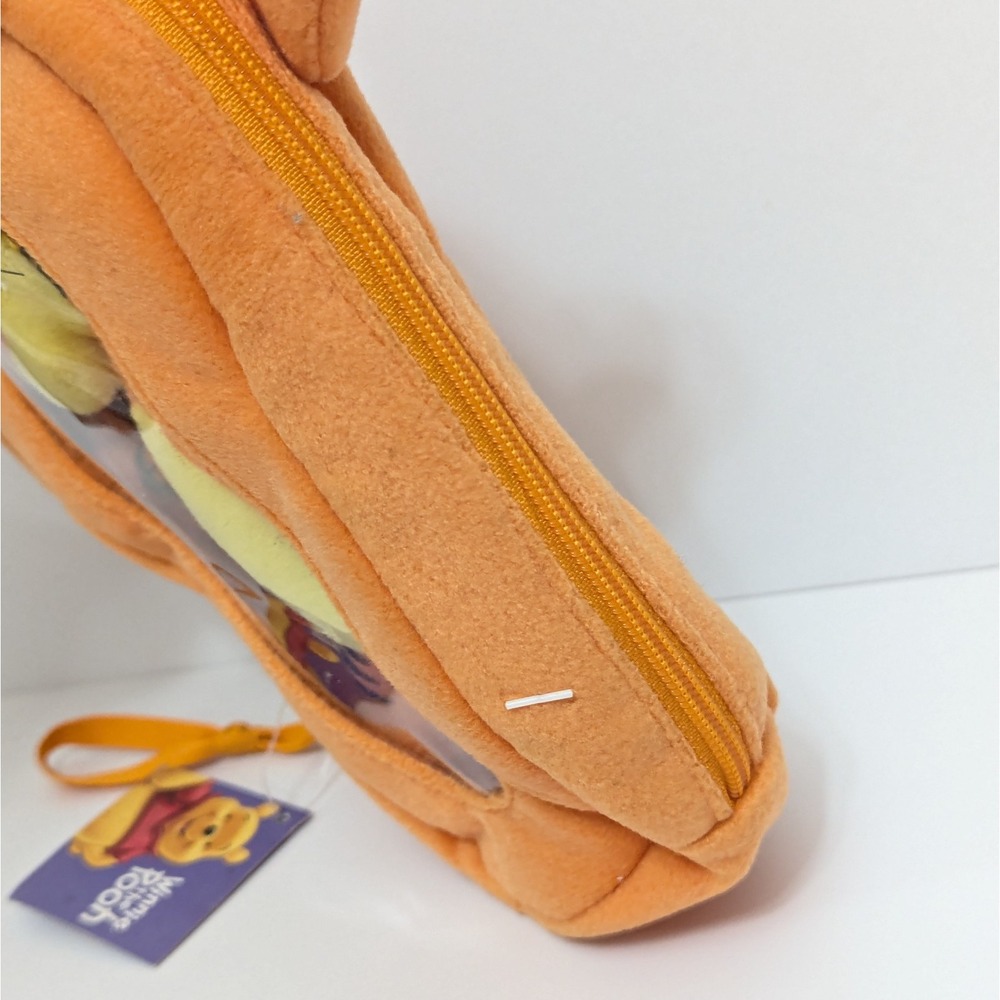 Applause Disney Tigger Plush Zipper Bag w/Stuffed Toy Figure Vintage NOS - Picture 9 of 12